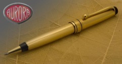 Aurora Optima 18kt Solid Gold - Ballpoint Pen - Penna a Sfera